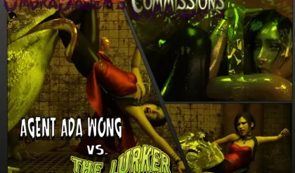3DCG Porn Comics -  [Umbradiadem] Ada Wong vs the Lurker bbhentai.net