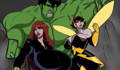 Adult Comics -  HPZ-97 - Wasp & Widow: Hulk Smash (Avengers) bbhentai.net