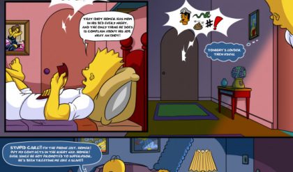 Adult Comics -  Marge Simpson Sleep Walking bbhentai.net