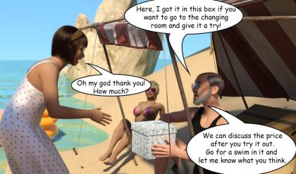 3DCG Porn Comics -  Nnaadd - The Spellbound Swimsuit - Ongoing bbhentai.net